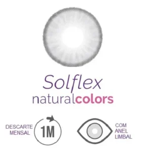 Selo Solflex Natural Colors Mensal lens7 solotica